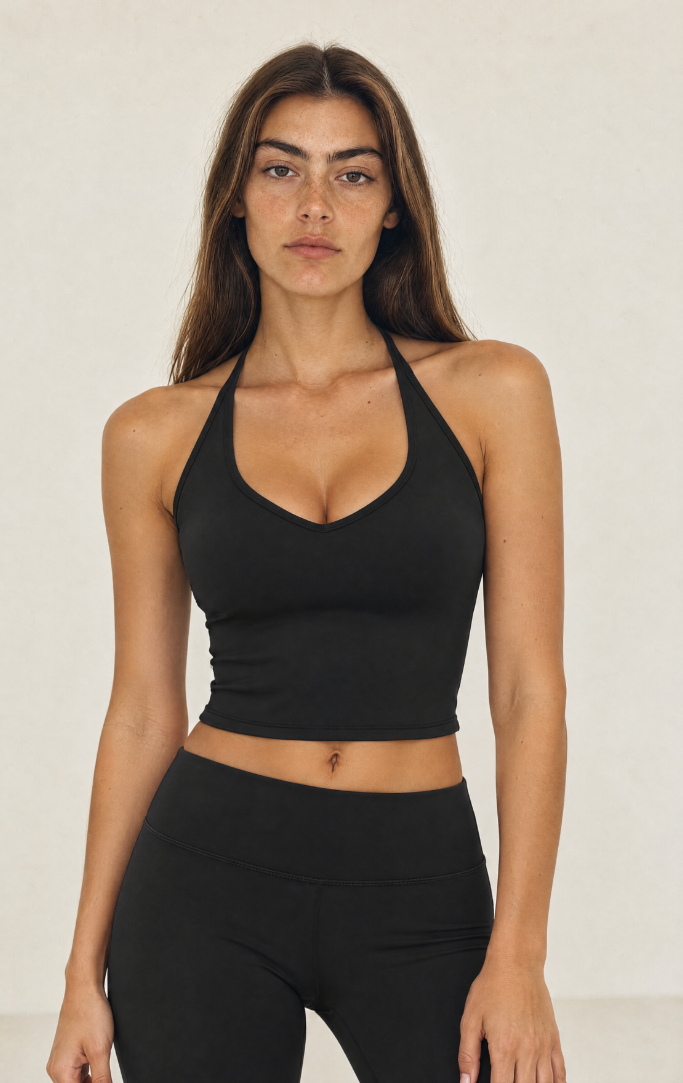 SCULPT HALTER TOP