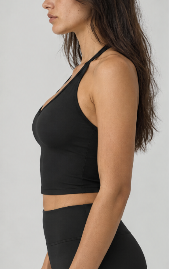 SCULPT HALTER TOP