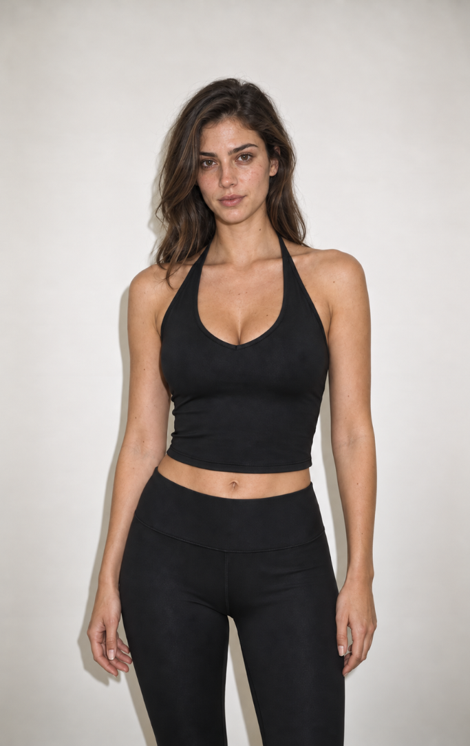 SCULPT HALTER TOP