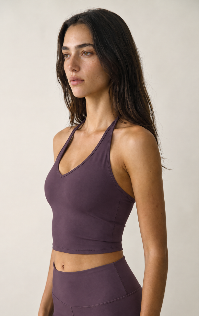SCULPT HALTER TOP