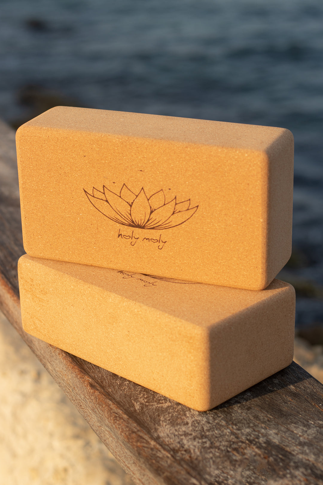 קוביית יוגה - שעם טבעי