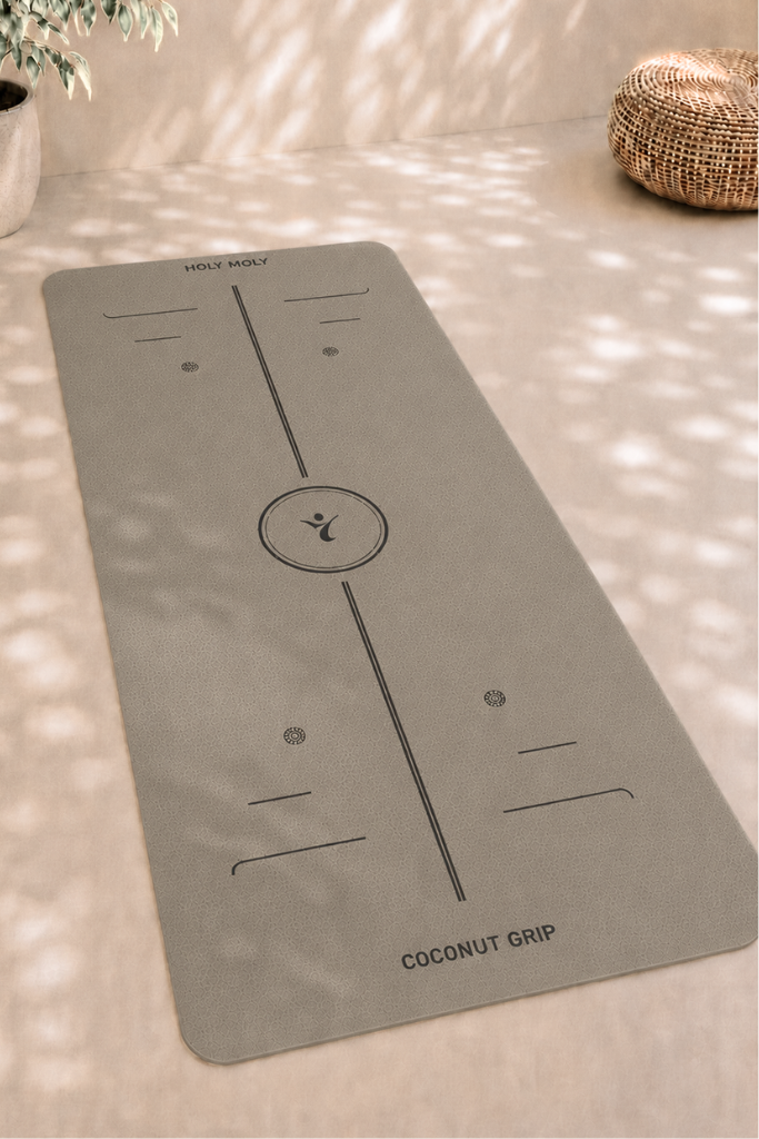Non Slip Coconut Grip Mat - Stone