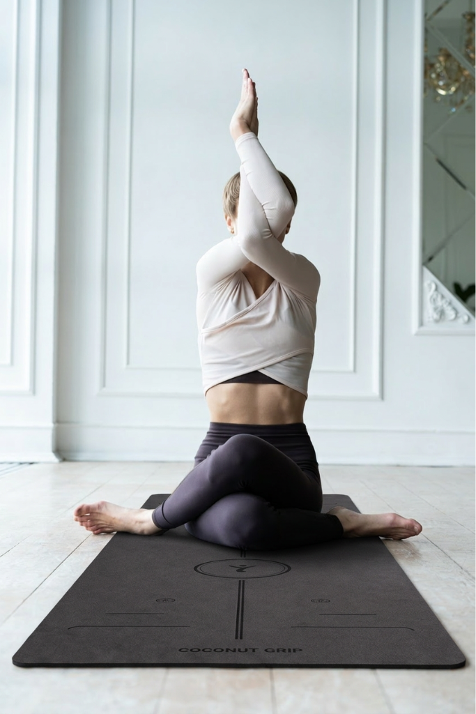 Premium Non Slip Coconut Mat - Black