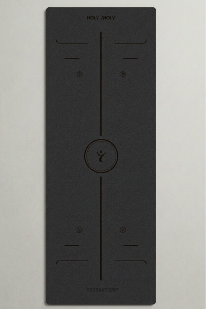 Premium Non Slip Coconut Mat - Black