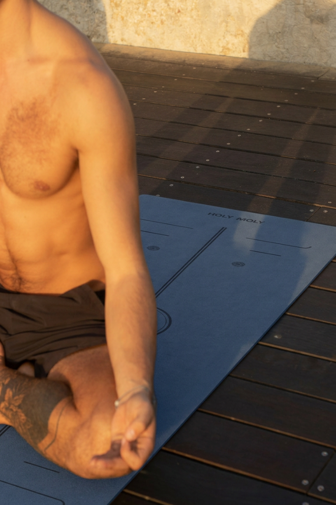 Premium Non Slip Coconut Mat - Navy