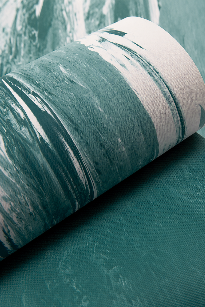 Natural Rubber Mat - Elite Series - Ocean Flow