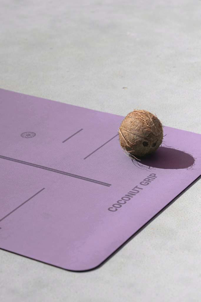 Non Slip Coconut Grip Mat - Lavender