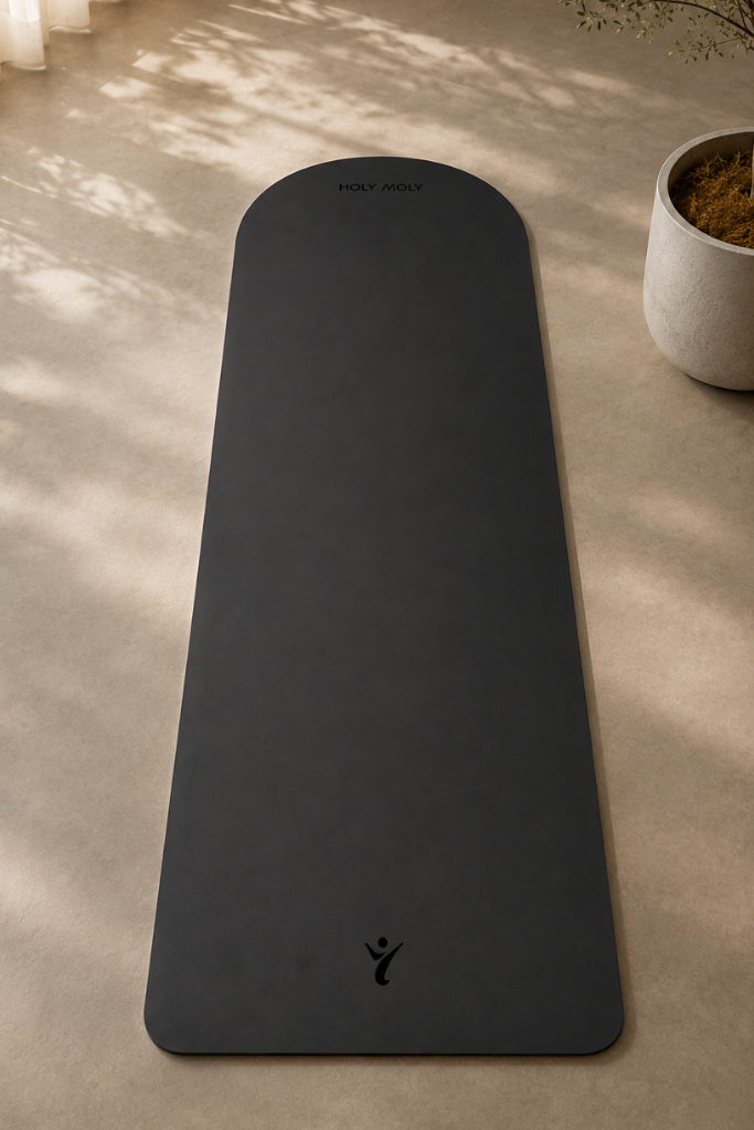 Black Non Slip Pilates Mat