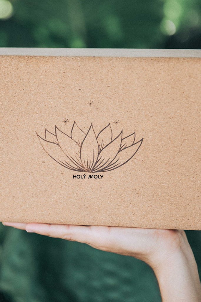 קוביית יוגה - שעם טבעי