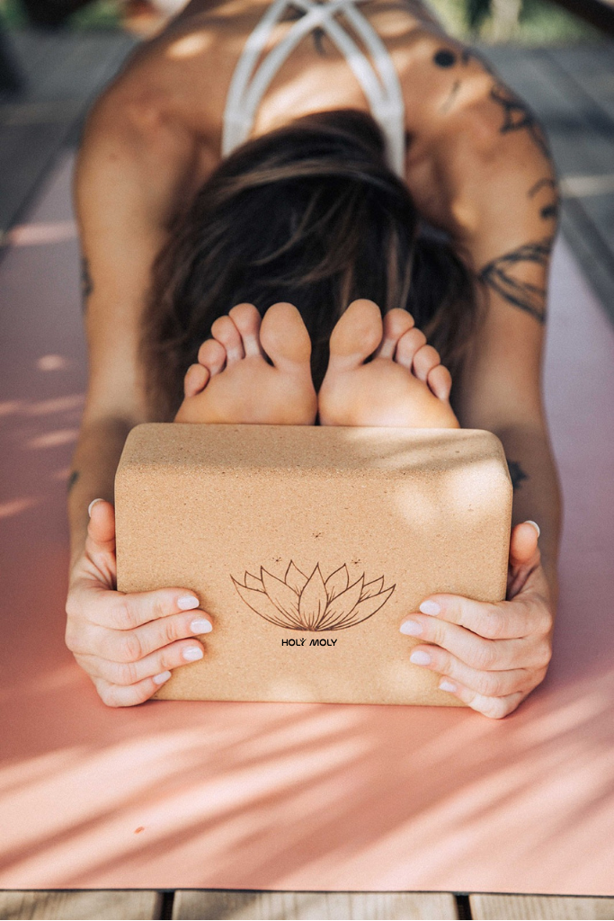 קוביית יוגה - שעם טבעי