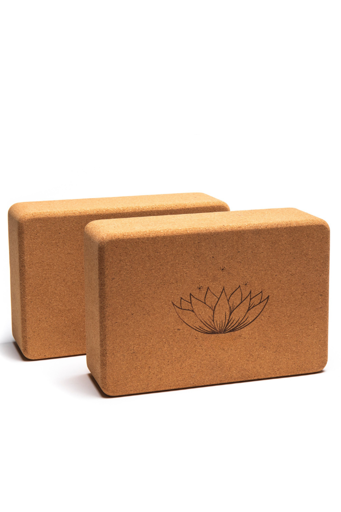 קוביית יוגה - שעם טבעי