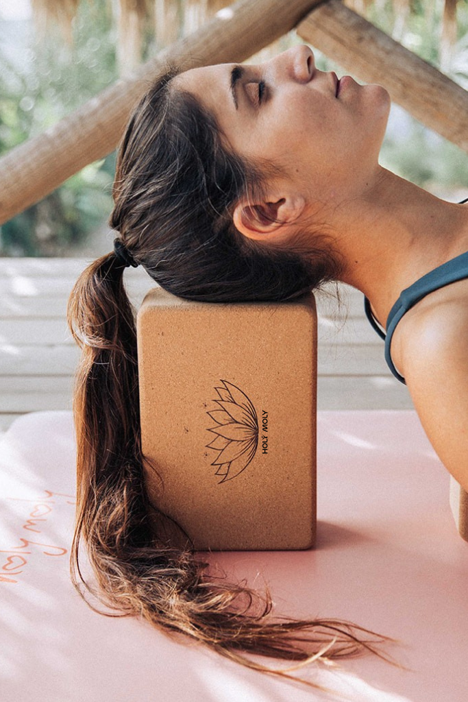 קוביית יוגה - שעם טבעי